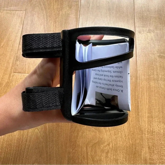 BodyHealt Universal Beverage Holder, Stroller/Wheelchair/Suitcase Cup Holder - Picture 8 of 10
